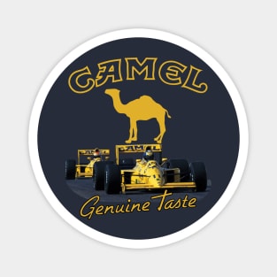 Lotus 102 – Camel Edition | Vintage F1 Racing Tribute Magnet